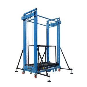 निर्माण के लिए 2-10 मीटर 500 किलोग्राम मोबाइल इलेक्ट्रिक मचान रिमोट प्लेटफॉर्म स्वचालित मचान - Product Image 5