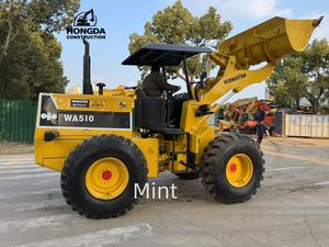 Excavadora usada Importada de Japón Komatsu WA100/WA510 Cargadora de ruedas con alta capacidad y buenas condiciones para Venta barata - Product Image 4