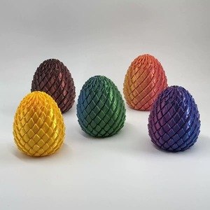 Huevos de Dragón Impresos en 3D, Bolas Krampus SDA04, Huevos de Pascua Giratorios y Deformables, Perfectos para el Hogar, la Oficina y Viajes, Juguetes - Product Image 3