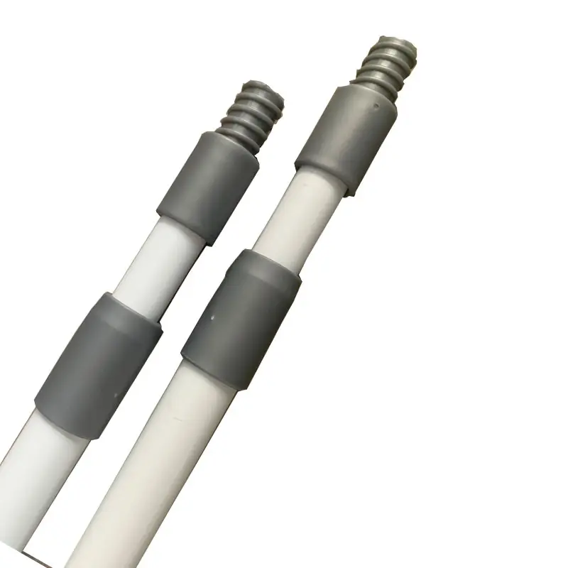 Железная Выдвижная металлическая ручка для швабры с 3 секциями или 4 секциями, удлинитель для щетки, железная швабра, телескопическая палка