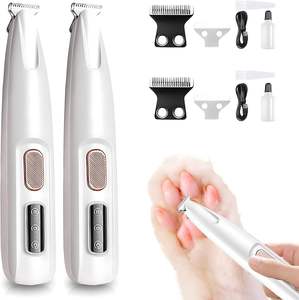 Tondeuse Électrique Rechargeable Silencieuse pour Animaux de Compagnie avec Lumière LED Chaude, Peignes de Toilettage pour Chien et Chat, Épilateur à Batterie Puissante pour Nettoyage et Soin - Product Image 4