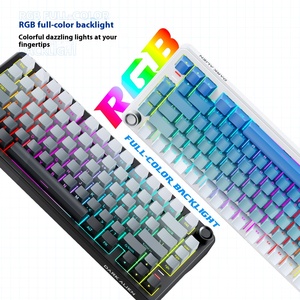 Tùy Chỉnh RGB Đèn Nền Không Dây Cho Bluetooth Bàn Phím Cơ Khí Nhà Máy Side Khắc Key Cap Cho Văn Phòng Trò Chơi E-Thể Thao Mới - Product Image 5