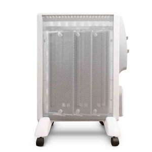 RMC-1500 Stufa Elettrica Bianca da 1500W con Radiatore in Mica a 3 Elementi, 2 Livelli di Potenza, Design Portatile - Product Image 2