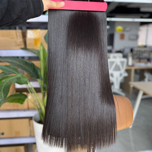 Vente en gros de cheveux humains vierges à cuticule alignée 100% os droits à double étirage 10A 12A 15A tresses de cheveux vierges vietnamiennes douces - Product Image 5