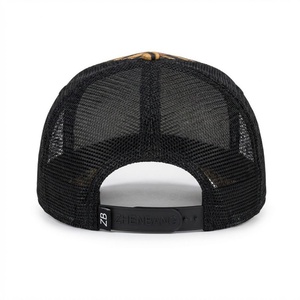 <b>Leopard</b> <b>Print</b> Trucker <b>Hat</b> Custom Patch Towel Embroidery Vintage Breathable Waterproof Mesh Back Cap Unisex Fashion Streetwear - Product Image 4