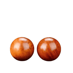 Hand Massage Ball Wood Solid Rosewood Handheld Health Exercise Aid For Elderly - Product Image 2