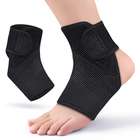 Attelle de cheville sportive fine, bandage fixe, soutien respirant pour le football et la course, compression en fibre de polyester, pour adulte professionnel