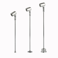 Lampe de table LED pour vitrine à bijoux pour centres commerciaux 1W 3W mini éclairage à angle réglable lampe spot lampe sur poteau