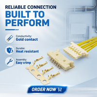 Arnés de Cables Automotrices Personalizado, Conector de Cable a Placa con Paso de 1.25 mm, Equivalente a Molex PanelMate, Proveedor de Ensamblaje de Cable a Placa