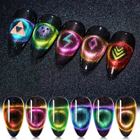 Vente en gros de gel pour ongles effet œil de chat réfléchissant néon, longue tenue, à retirer par trempage, UV LED, haute brillance, 648 couleurs, 11 sans toxines, résine naturelle, végan