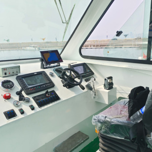 Grandsea 24 Meter giá rẻ nhôm <span class=keywords><strong>Catamaran</strong></span> thuyền du thuyền sang trọng đại dương <span class=keywords><strong>Catamaran</strong></span> 280 ghế hành khách thuyền phà tàu để bán - Product Image 6