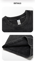 T-shirts surdimensionnés personnalisés pour hommes, 100 % coton, style streetwear, vierges, avec logo, vintage – Fabricant