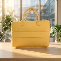 Bolsa de Fieltro de Poliéster Resistente con Diseño Personalizable, con Asa, Plegable, Contenedores de Almacenamiento Portátiles, Estilo Casual y de Lujo