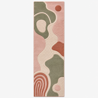 Tapis décoratif artistique moderne, doux et design, tufté à la main, pour salon, chambre, villa, ou zone proche fenêtre