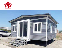 Maison modulaire Allstar, maisons conteneurs extensibles, appartement préfabriqué, structure en acier, alimentation solaire, écologique, durable