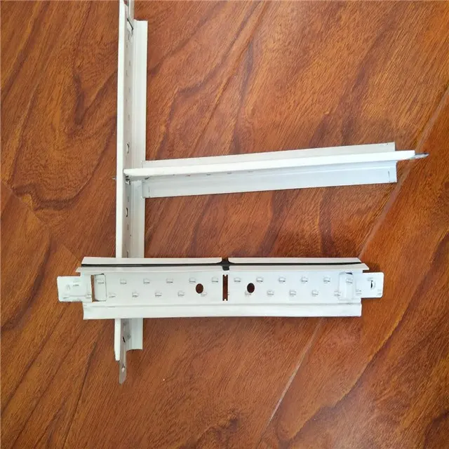 Suspended Ceiling T-bar Grid Components For False Ceiling T-runner System China Factory Low Price Whole Sale High Quality