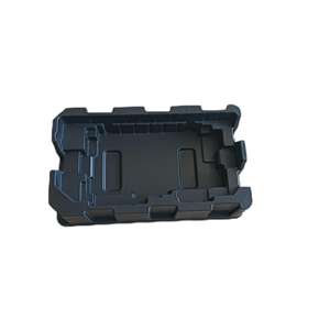 การขึ้นรูปสูญญากาศพลาสติกแบบกําหนดเองถาดพีซีบี Esd แบบคงที่ Thermoforming Ps (abs) ถาดตุ่มพลาสติกสีดํา - Product Image 4