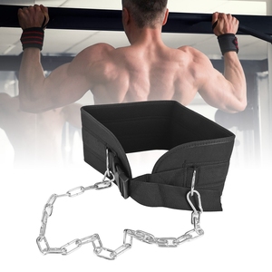 6with Chain and Carabiner for <strong>Dips</strong> <strong>Pull</strong> <strong>Ups</strong> and Weightlifting Exercises - Product Image 1