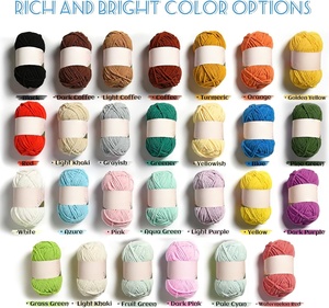 Fil à crocheter épais en 31 couleurs - Product Image 3