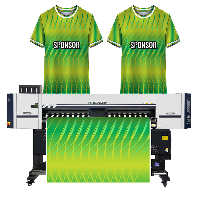MOOTOOM Fast Speed Durable 4 Heads Industrial Dye Sublimation Printer Loadable Strong I3200 Heads Printer