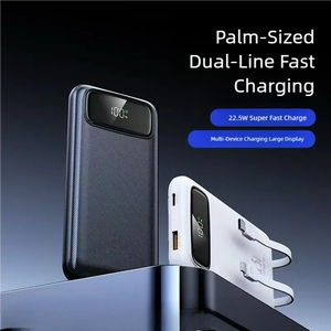 Batería Externa Personalizada de Alta Capacidad 10000 mAh con Carga Rápida de 22.5W PD para Teléfono Portátil con Pantalla Digital - Product Image 5