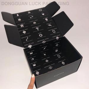 Logotipo personalizado impreso <span class=keywords><strong>desechable</strong></span> barato plana pequeña de embalaje cartón corrugado de envío cajas de <span class=keywords><strong>correo</strong></span> con logotipo personalizado - Product Image 1
