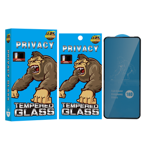 Protector de Pantalla de Vidrio Templado Kingkong con Cobertura Total, <span class=keywords><strong>3D</strong></span> Airbag, Privacidad 18D para <span class=keywords><strong>iPhone</strong></span> 15 14 13 para Samsung para el Modelo Africano - Product Image 1