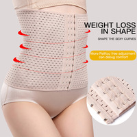 Ceinture abdominale pour femme post-partum réduction du ventre creux respirant serré sport circonférence corps-façonnage contrôle culotte sport
