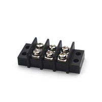 Fabricants professionnels 49-9.5mm pas noir barrière bornier connecteur de borne à vis