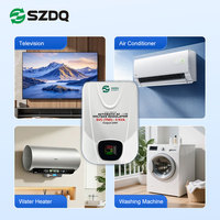 Stabilisateur de tension AC à servomoteur SZDQ TVR 220V 500VA 1kVA-6kVA monophasé 6kA 100% cuivre AVR 3% SVC pour appareils électroménagers et réfrigérateurs