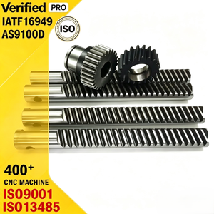 Custom Precision CNC Machined Spur Gear Rack And Pinion Hardened Steel Linear Drive Assembly For Industrial Automation - Product Image 2