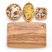 Accessoire de planche à charcuterie Petits bols à dessert en bois d'acacia écologiques pour collations et sauces Cuisine Condiments Plats d'accompagnement