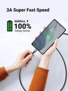 Câble USB C UGREEN 60W 3A Type C Charge rapide Transfert de données 480 Mbps Câble tressé en nylon pour iPhone Huawei Xiaomi Câble de charge - Product Image 2