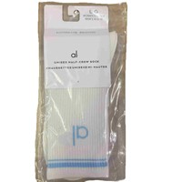 Chaussettes de sport AL pour jeunes, en coton tricoté à motifs lettres, respirantes et absorbantes, emballées individuellement, design maille printemps/été