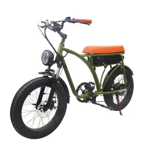 Pedal sepeda listrik 500W, sepeda listrik bantuan untuk dewasa dua roda sepeda listrik gemuk