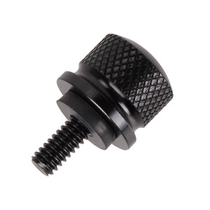 Tornillo de liberación rápida para asiento de motocicleta, M6, acero negro, para reemplazo de cojín, reparación, montaje trasero - Product Image 3