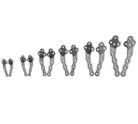 ZMD vétérinaire orthopédique titane AO TYPE TPLO alpes plaque de verrouillage implant Chine fabricant os Instrument chirurgical chat chien