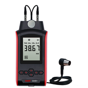 Lo spessimetro ad ultrasuoni da parete SADT SA40 + può testare lo spessore di metallo e plastica ricoperti con rivestimento - Product Image 1
