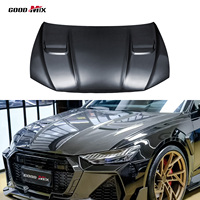Kit carrosserie en fibre de carbone sèche style MSY, capot moteur, couvercle de capot, pièce aérodynamique, remplacement extérieur pour Audi RS6 C8 2019-2025