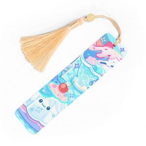 Custom logo Giveaway Photo Bookmarks Sublimation Bookmark Anime logo Printing Promotional Business Gifts