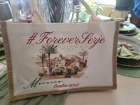 Sacs en toile de jute en vrac, sacs fourre-tout en jute avec poignées en corde, sacs de plage vierges réutilisables, sacs à main DIY, cadeaux pour demoiselles d'honneur, mariage, shopping, voyage