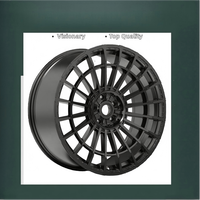 Nouvelles jantes en alliage d'aluminium de 20 pouces, 5x120 PCD, à rayons multiples, finition noire, pour voitures particulières, tout-terrain 4x4, garantie 3 ans
