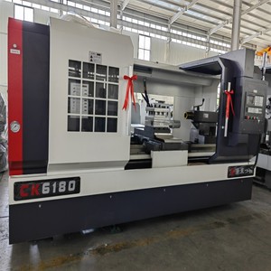 صنع في الصين CK6150 أفقية أتوماتيكية دقيقة سرير مسطح مفردة المغزل بالقطع V ثقيلة تحكم Siemens GSK - Product Image 6