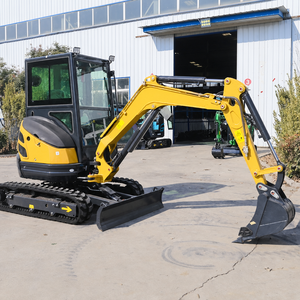LIVRAISON GRATUITE Mini-excavatrice 3 tonnes CE EPA 5, moteur sur chenilles, excavatrice 1 tonne 2 tonnes, petite pelle, machine d'excavation agricole - Product Image 3