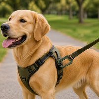 Mousqueton classique en POM avec anneau en D, 91 mm, léger (24 g), pour laisse de chien, sac à dos, équipement de plein air, porte-clés, noir olive, OEM