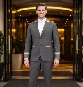 Traje Formal Personalizado OEM ODM para Hombre, Ropa de Trabajo, Trajes Formales de Negocios - Product Image 5