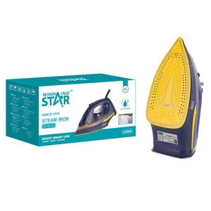Plancha de Vapor Winning Star ST-6130 con Suela de Cerámica, Plancha Eléctrica 220-240V, Tres Ajustes de Temperatura - Product Image 1