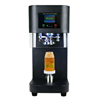 Machine de scellage entièrement automatique électrique pour canettes et bouteilles en plastique, scellage thermique transparent pour PET, 110V/220V, facile à utiliser