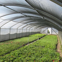 Zonwerend doek van HDPE, zwaar, gewarp-knitted, 70%-90% UV-bestendig voor kas, landbouw en agrarische schaduwnetten.