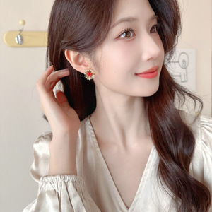 Pendientes de latón con diseño de margarita para mujer, ligeros, lujosos, irregulares, personalizados <span class=keywords><strong>y</strong></span> accesorios de <span class=keywords><strong>moda</strong></span> - Product Image 5